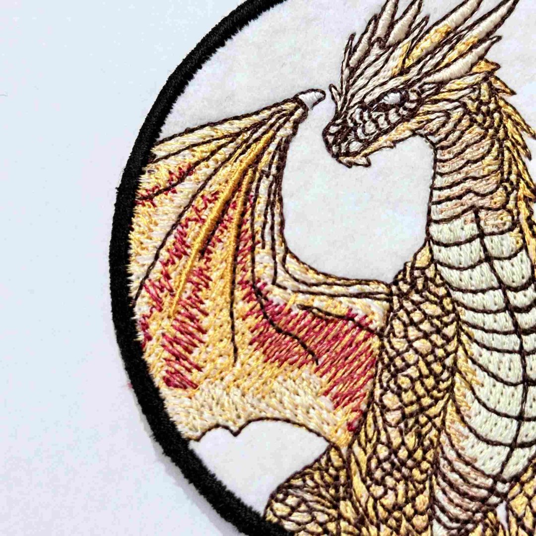 Gold Dragon ITH Coaster