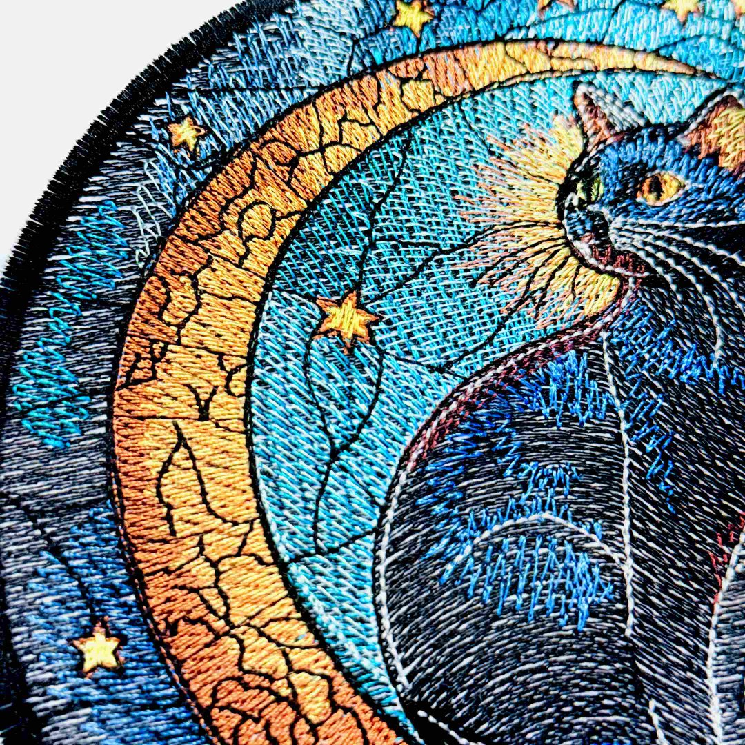 Lunar Sky Black Cat