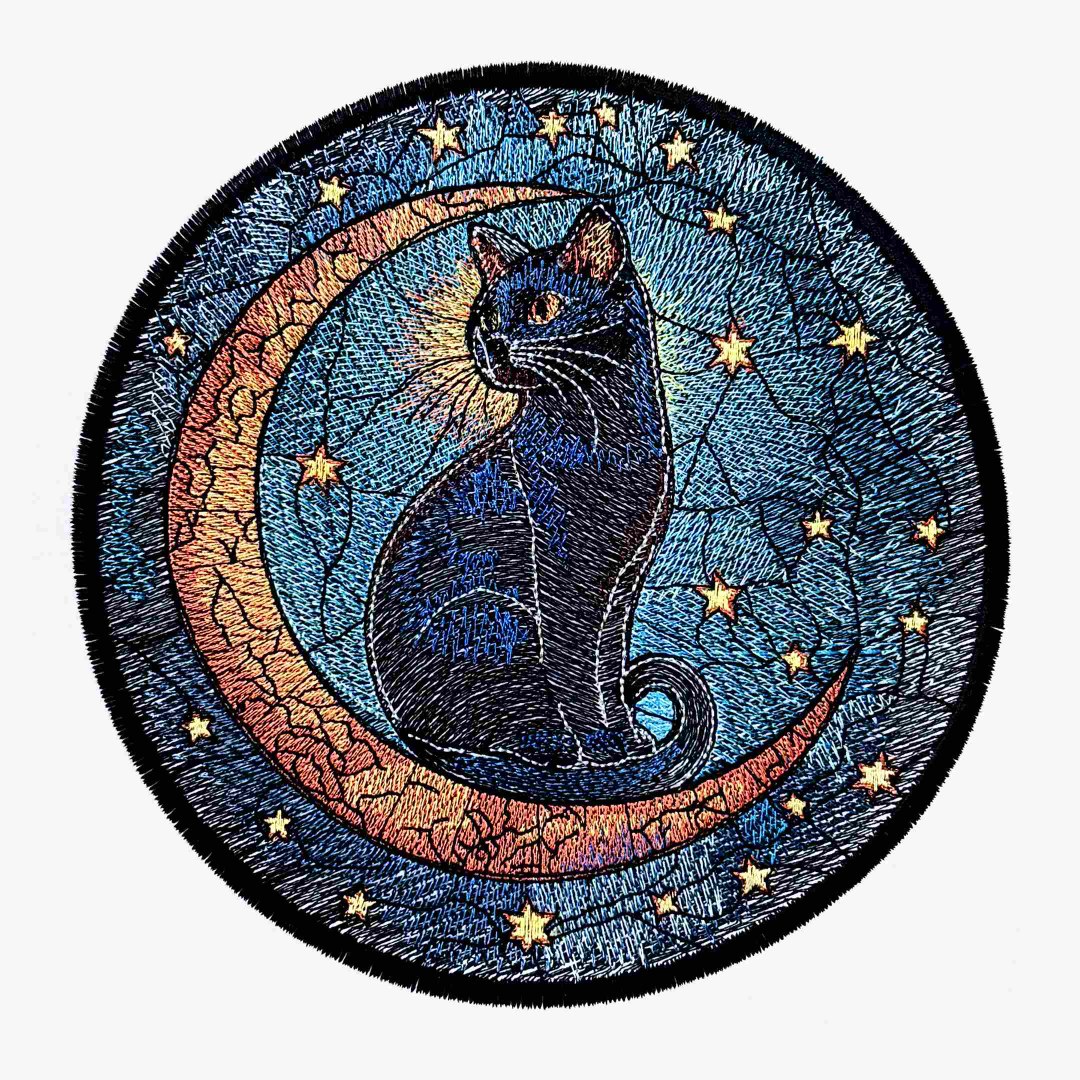 Lunar Sky Black Cat