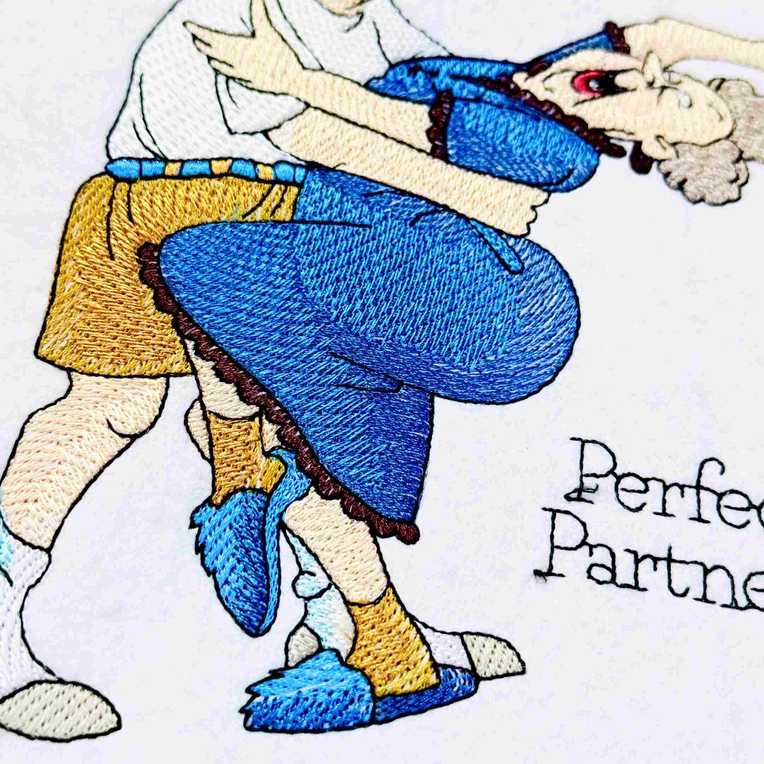Perfect Partners Dancing Couple