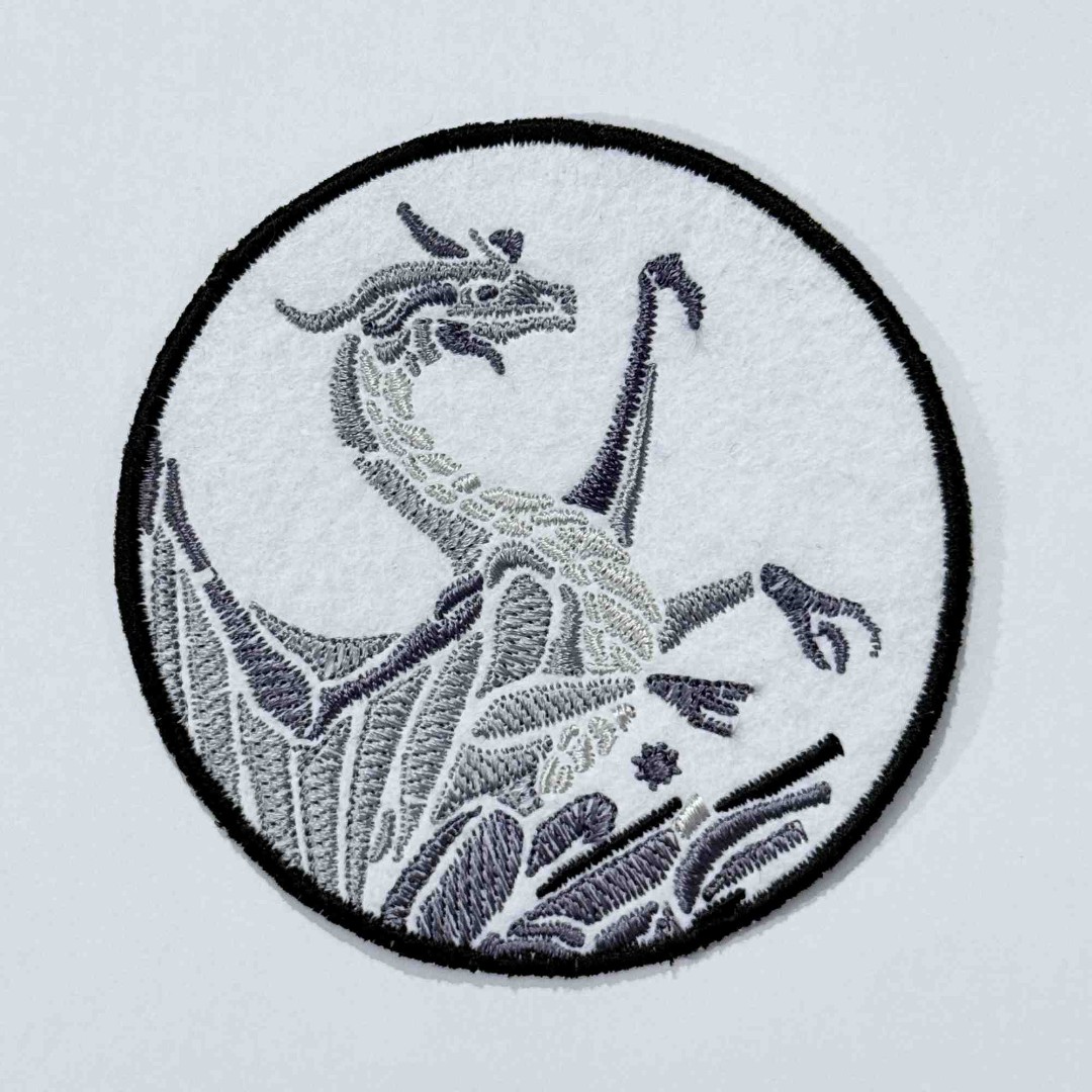 Monochrome Dragon ITH Coaster