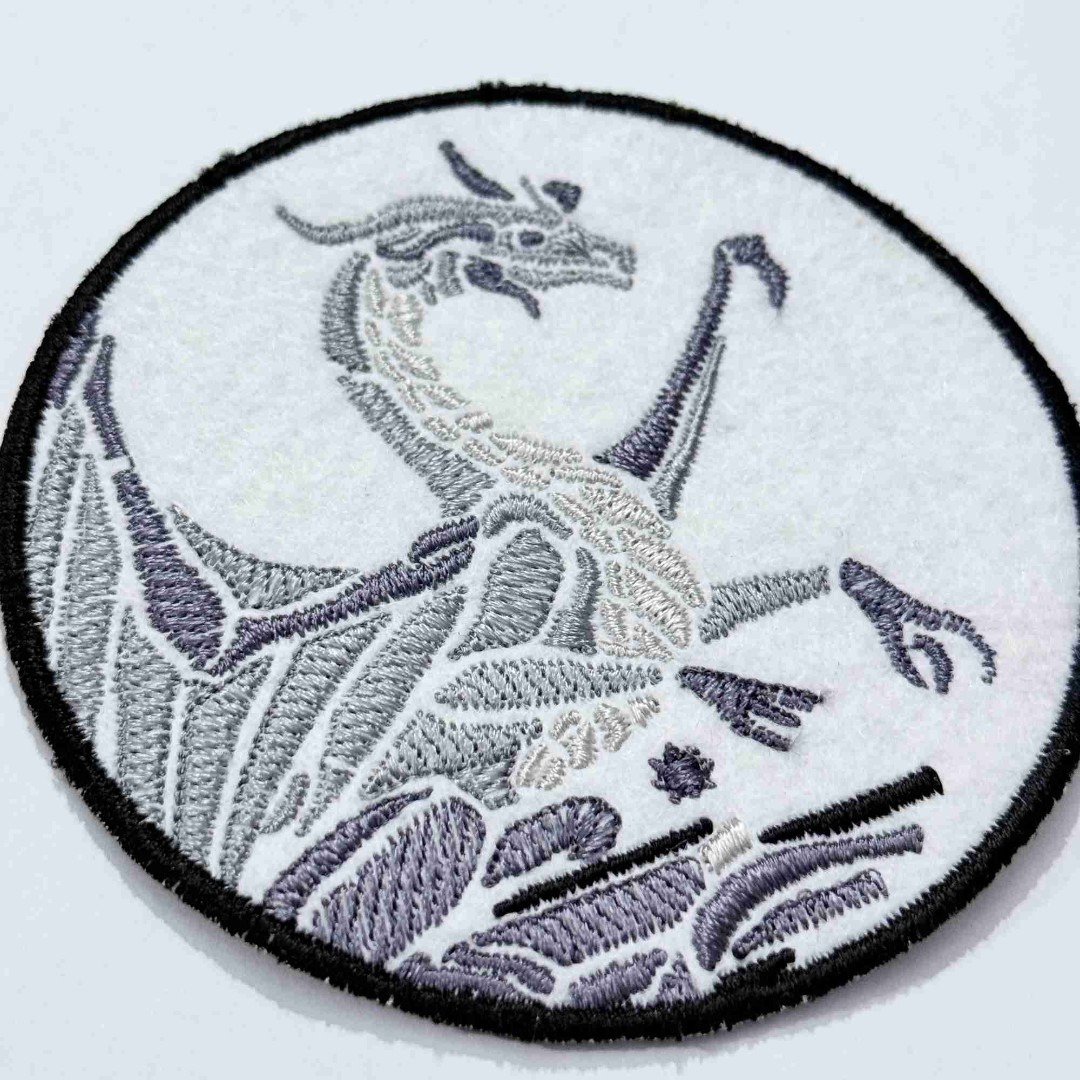 Monochrome Dragon ITH Coaster