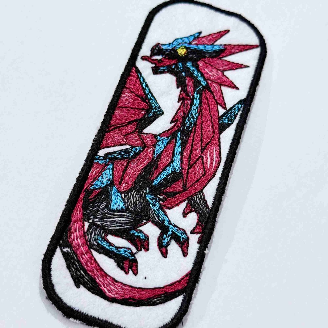 Spiked Mane Dragon ITH Bookmark