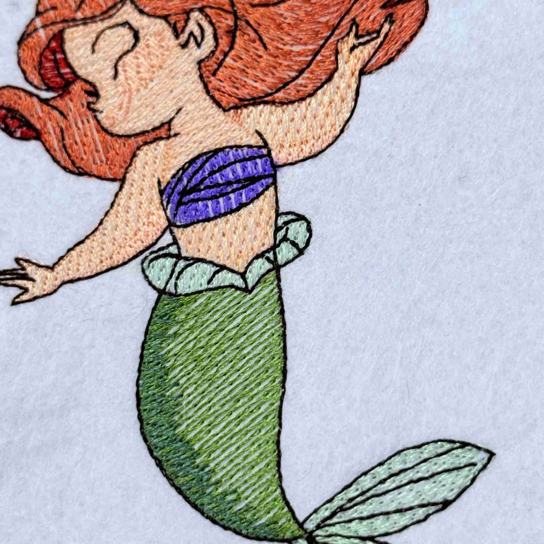 Mermaid Princess And Fish