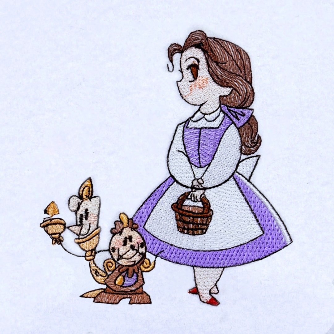Reader Princess with Basket Reader Princess with Basket