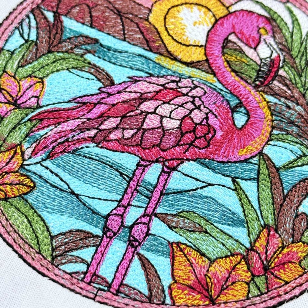 Flamingo Suncatcher
