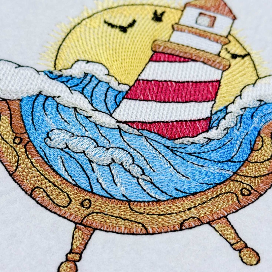 Light House In Ship Handle