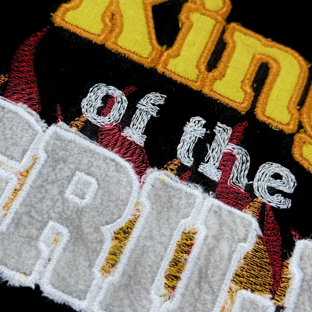 King Of The Grill Applique