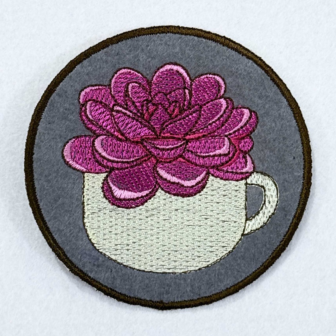 Succulent Cup ITH Coaster