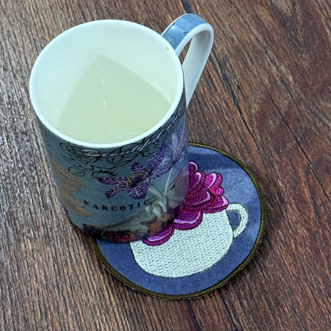 Succulent Cup ITH Coaster