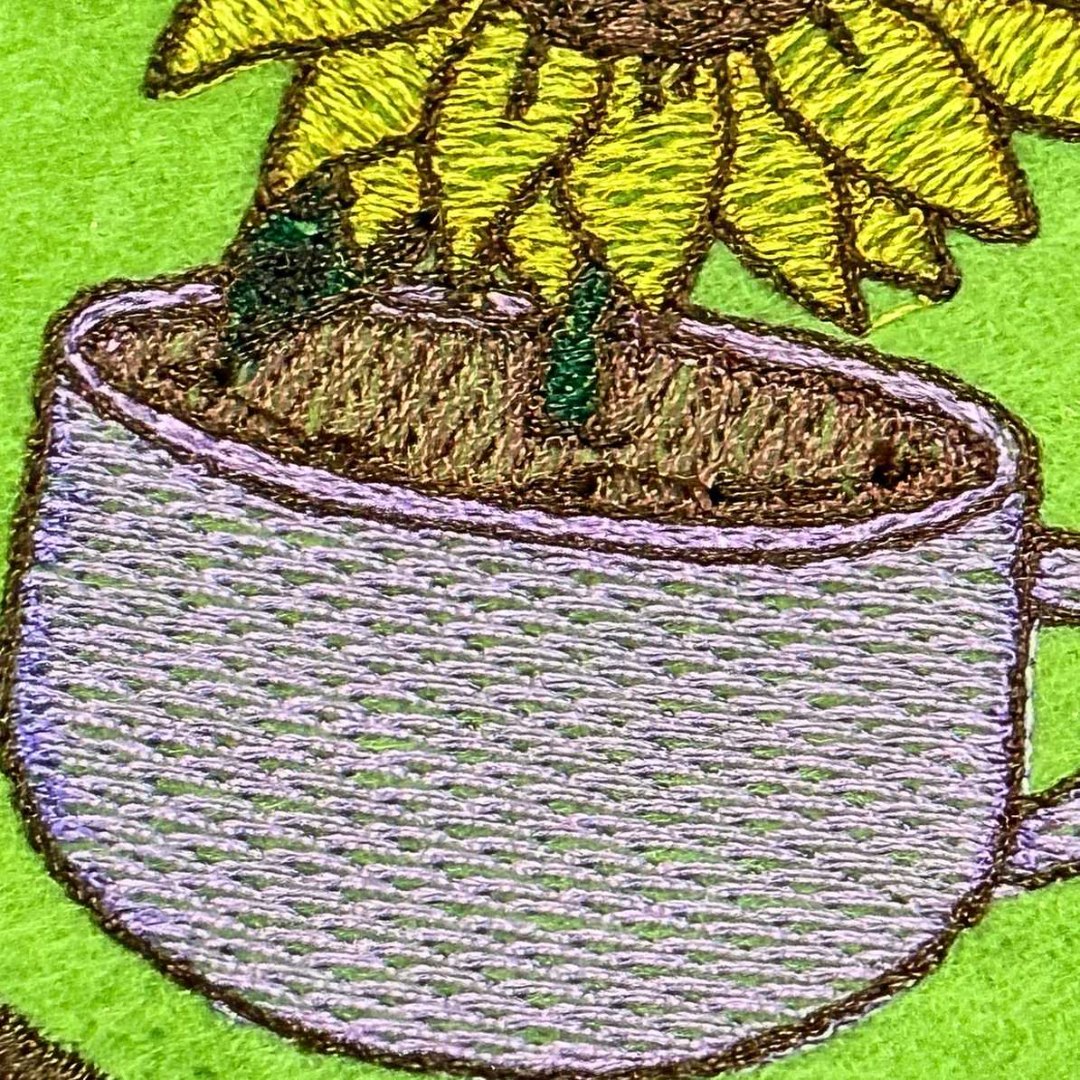 Sunflower Cup ITH Coaster