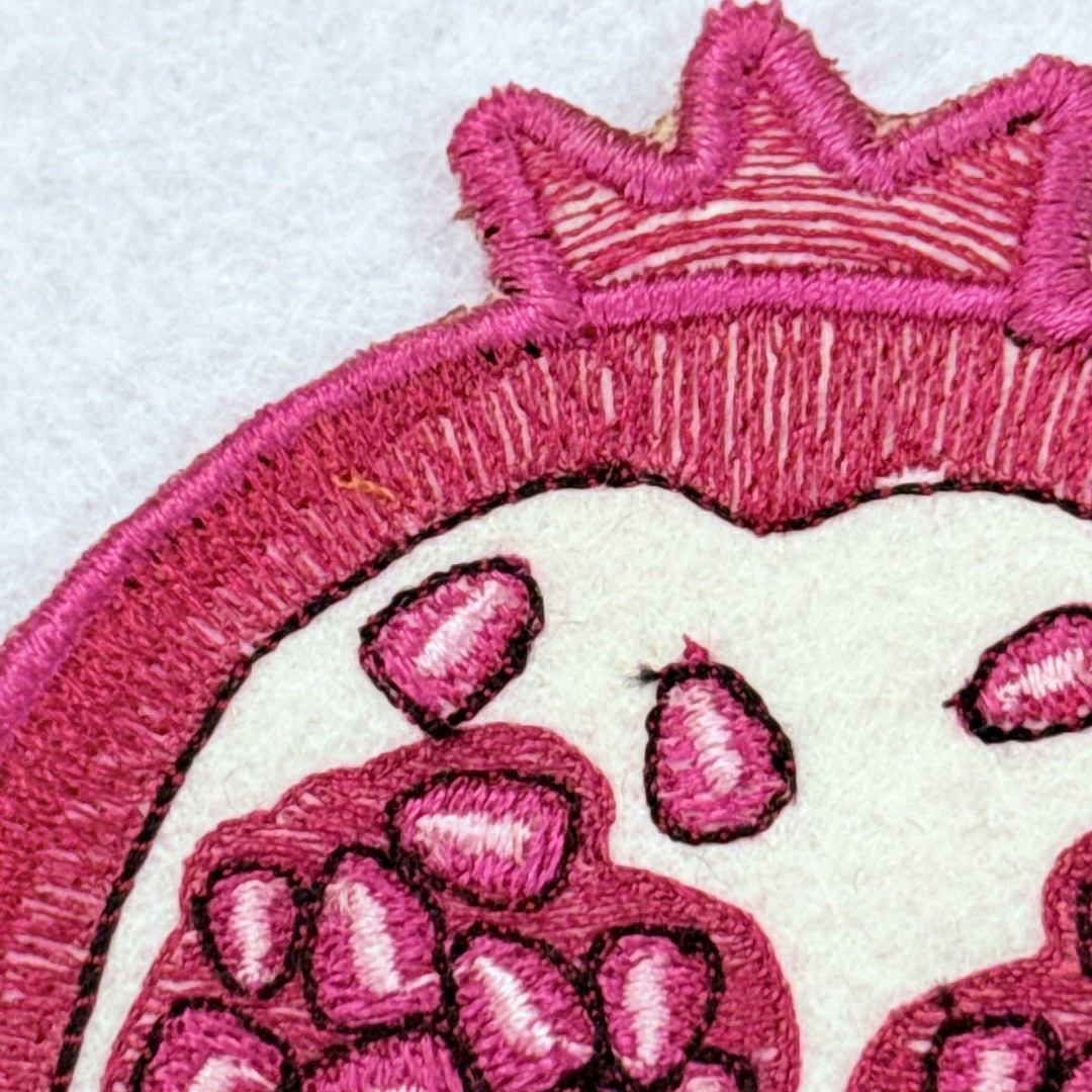 Pomegranate ITH Coaster