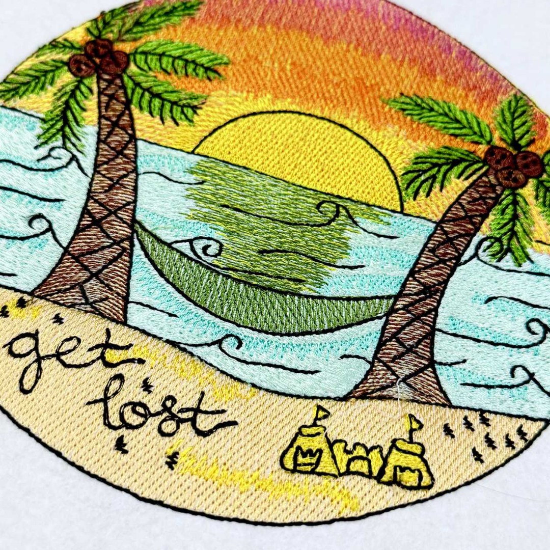 Sunrise Beach Scene