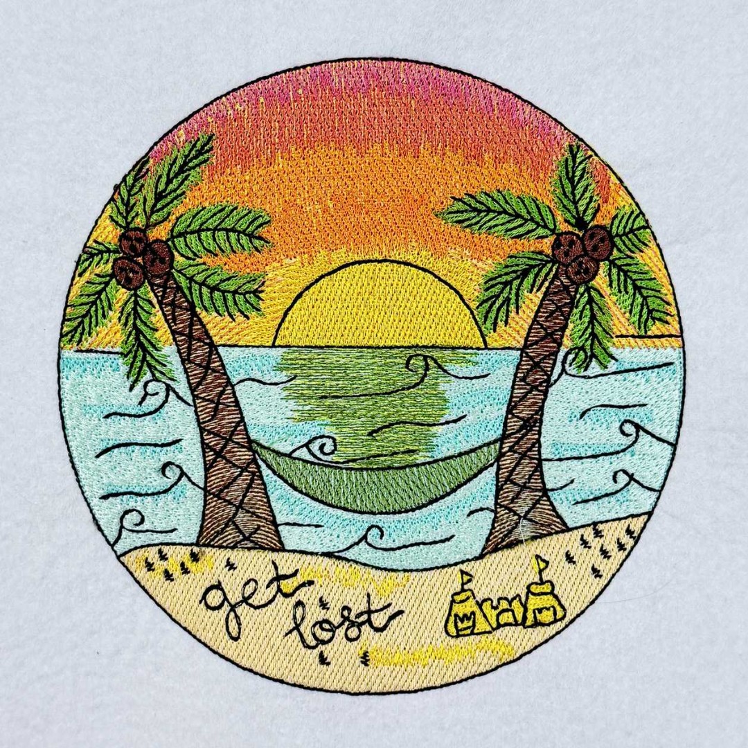 Sunrise Beach Scene