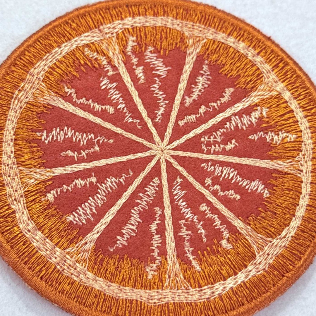 Lemon ITH Coaster