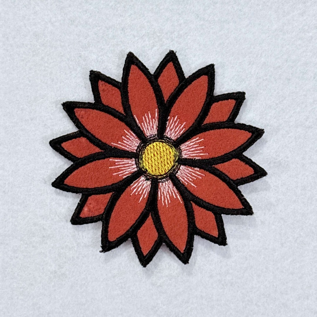 Orange Flower Coaster Orange Flower Coaster