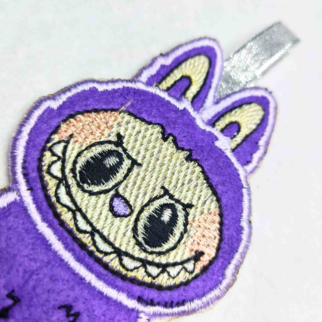 Purple Furry Animal Doll