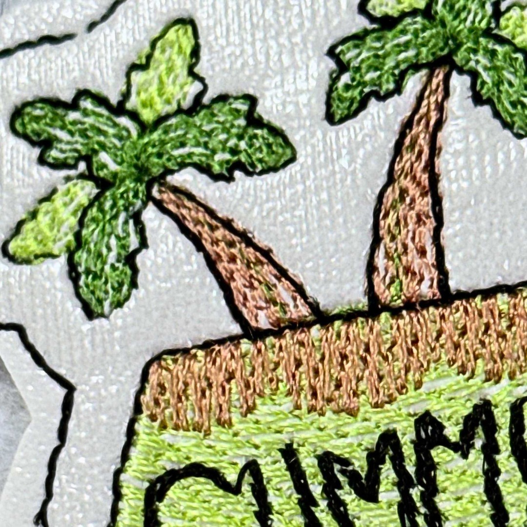 Summer Coconut Drink ITH Key Fob