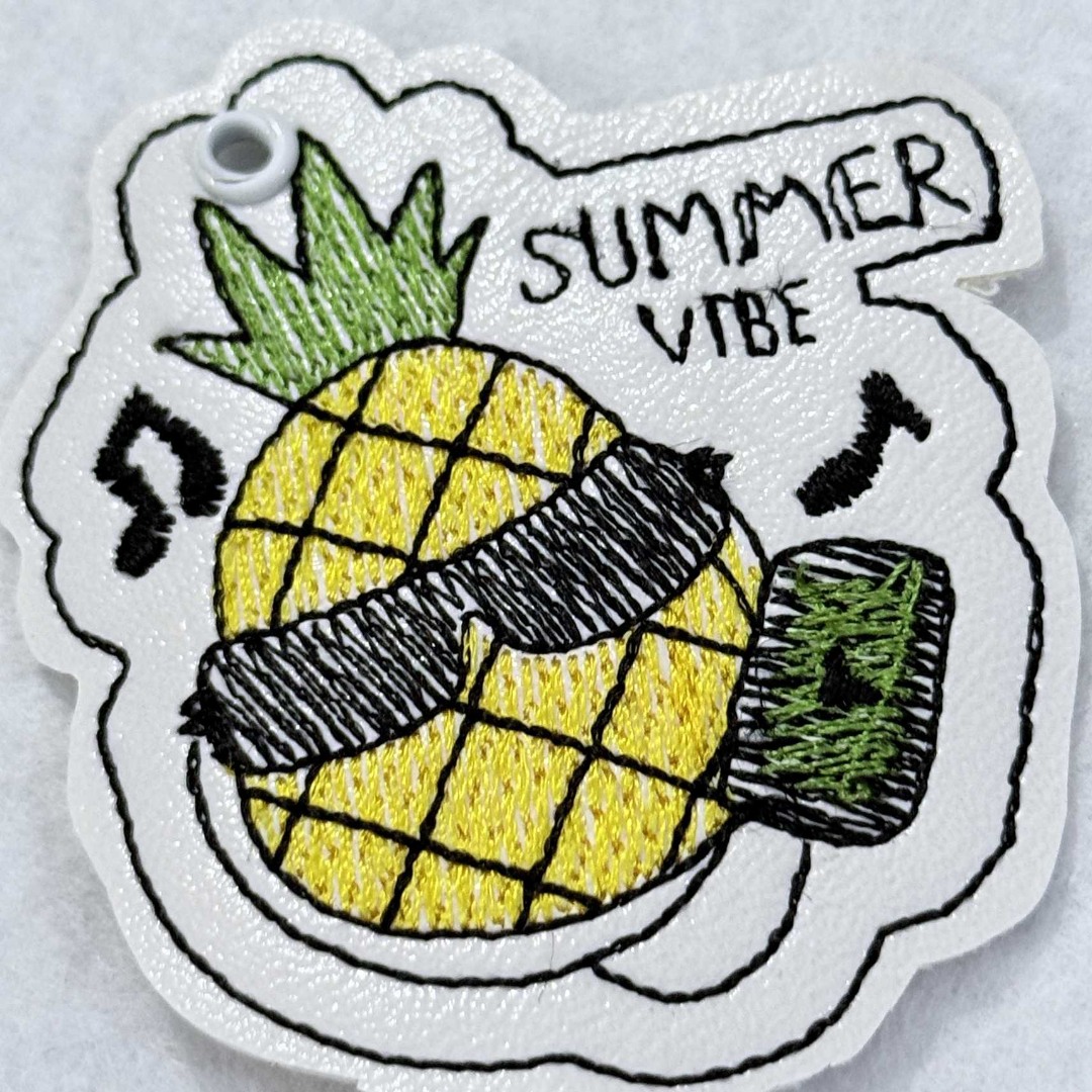 Summer Vibe ITH Key Fob