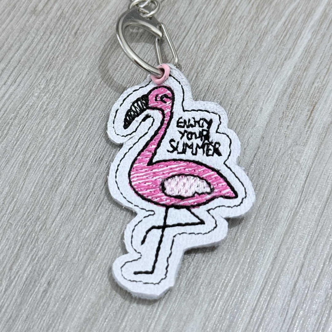 Flamingo ITH Key Fob