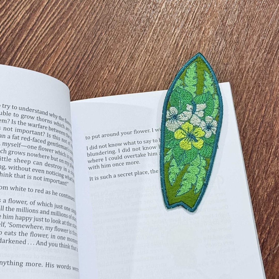 Surf Board ITH Bookmark