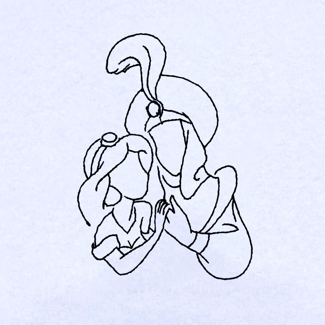 Aladdin With Princess Line Art