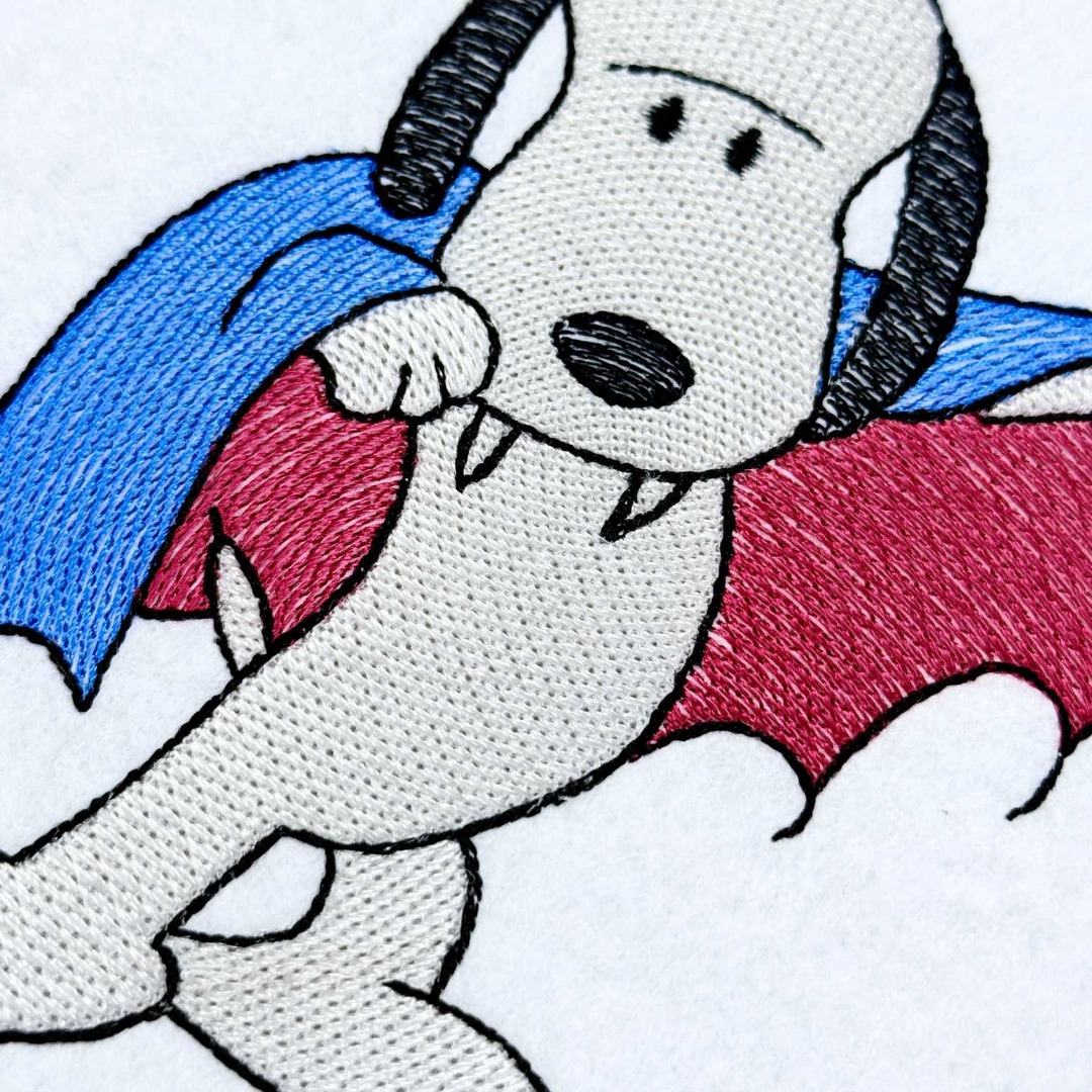 Nosey Dog As Vampire