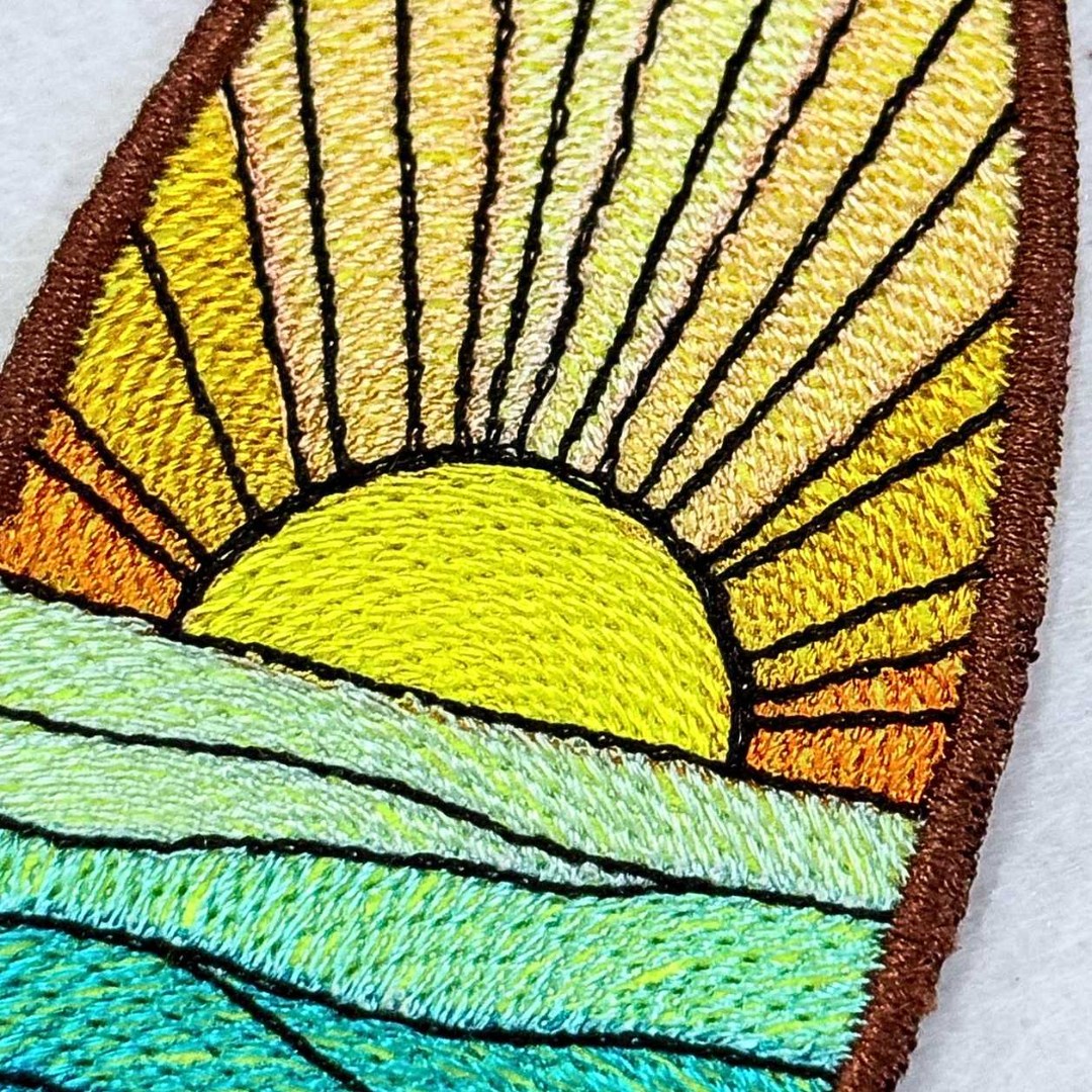 Beach View Surfboard ITH Bookmark Beach View Surfboard ITH Bookmark