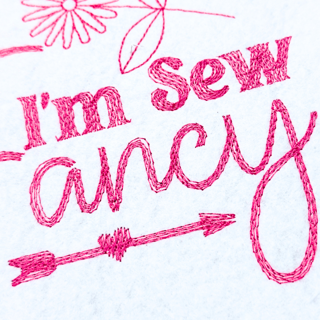 I'm Sew Fancy Quote