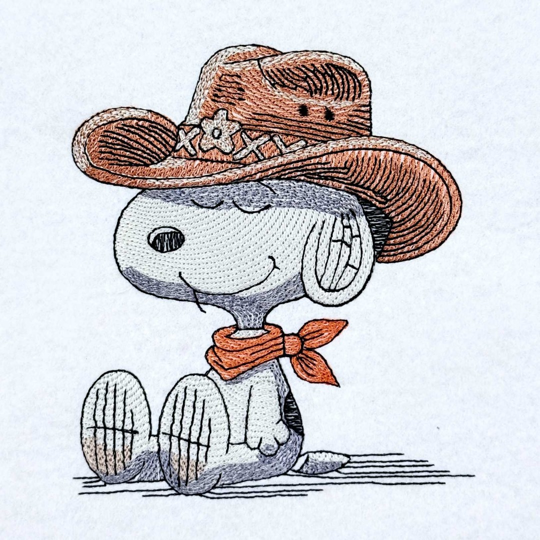 Cowboy Nosey Dog