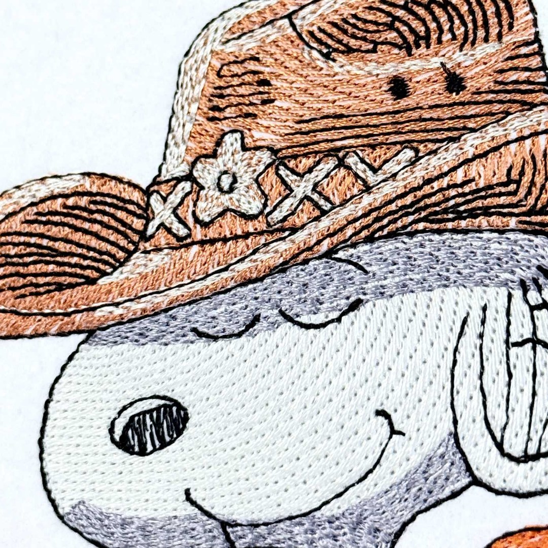 Cowboy Nosey Dog