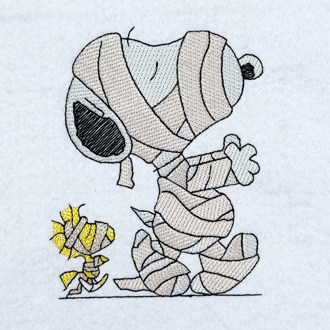 Mummy Dog And Pup