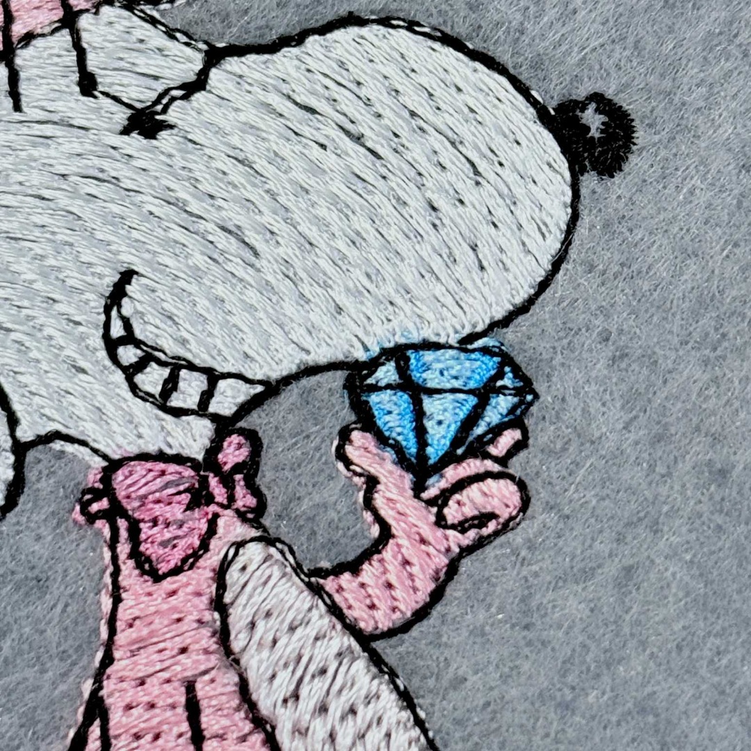 Nosey Dog as Pink Panther