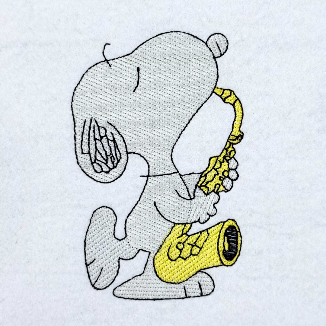 Saxophonist Nosey Dog