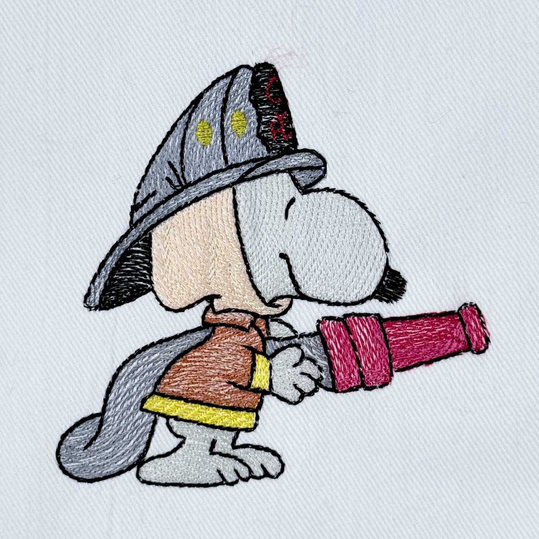 Firefighter Dog