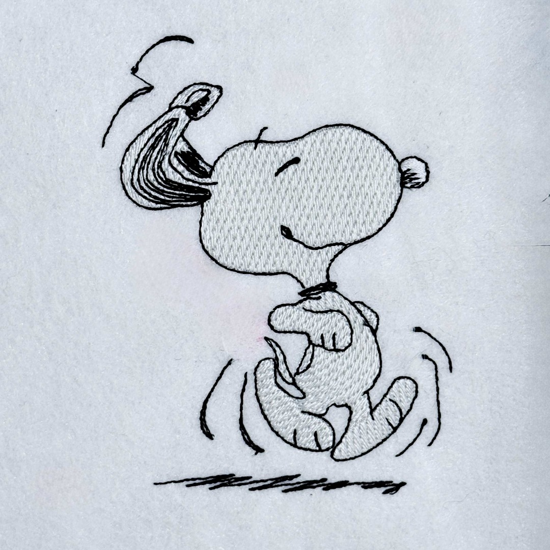 Nosey Dog Running