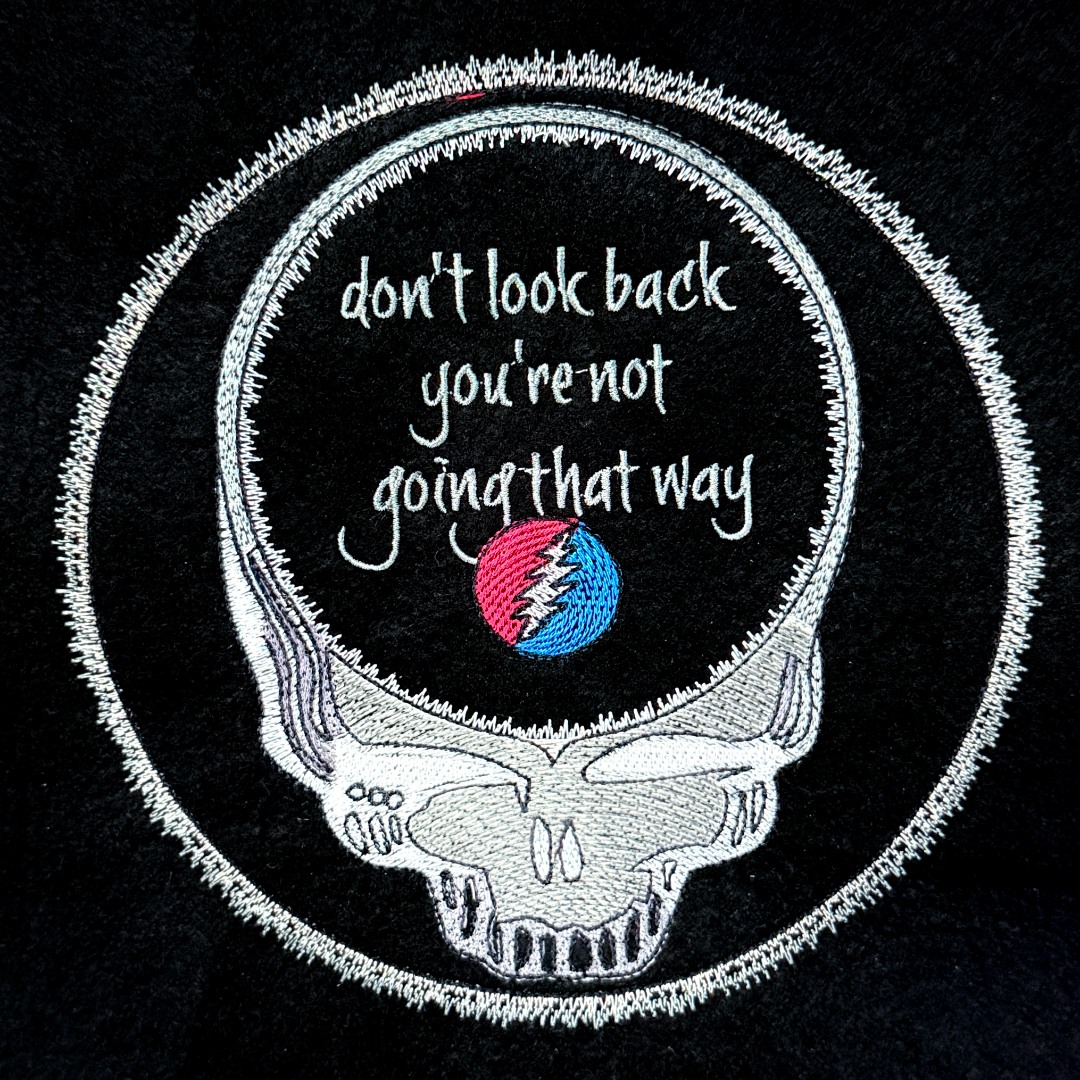 Don't Look Back Skull Quote Don't Look Back Skull Quote