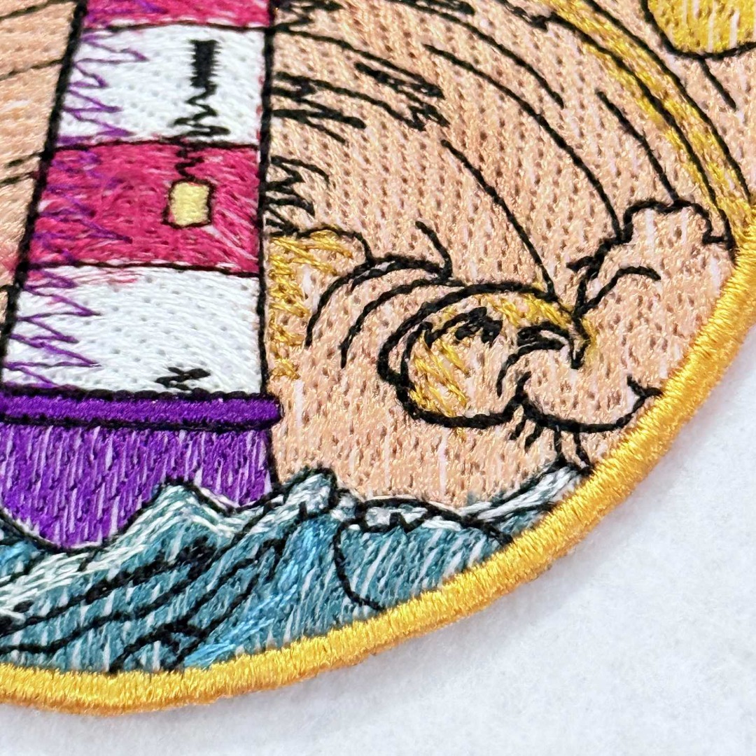 Lighthouse ITH Coaster