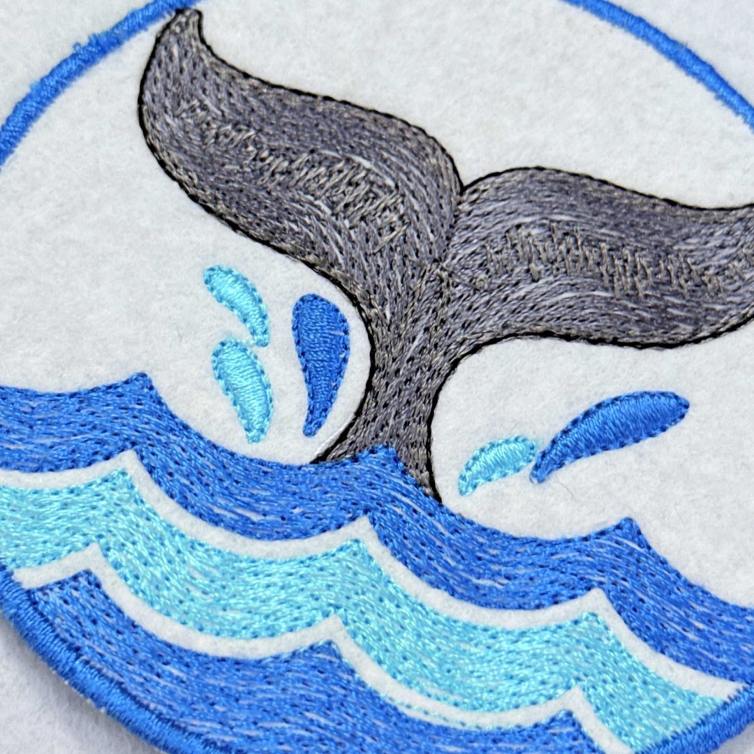 Whale Tail ITH Coaster Whale Tail ITH Coaster