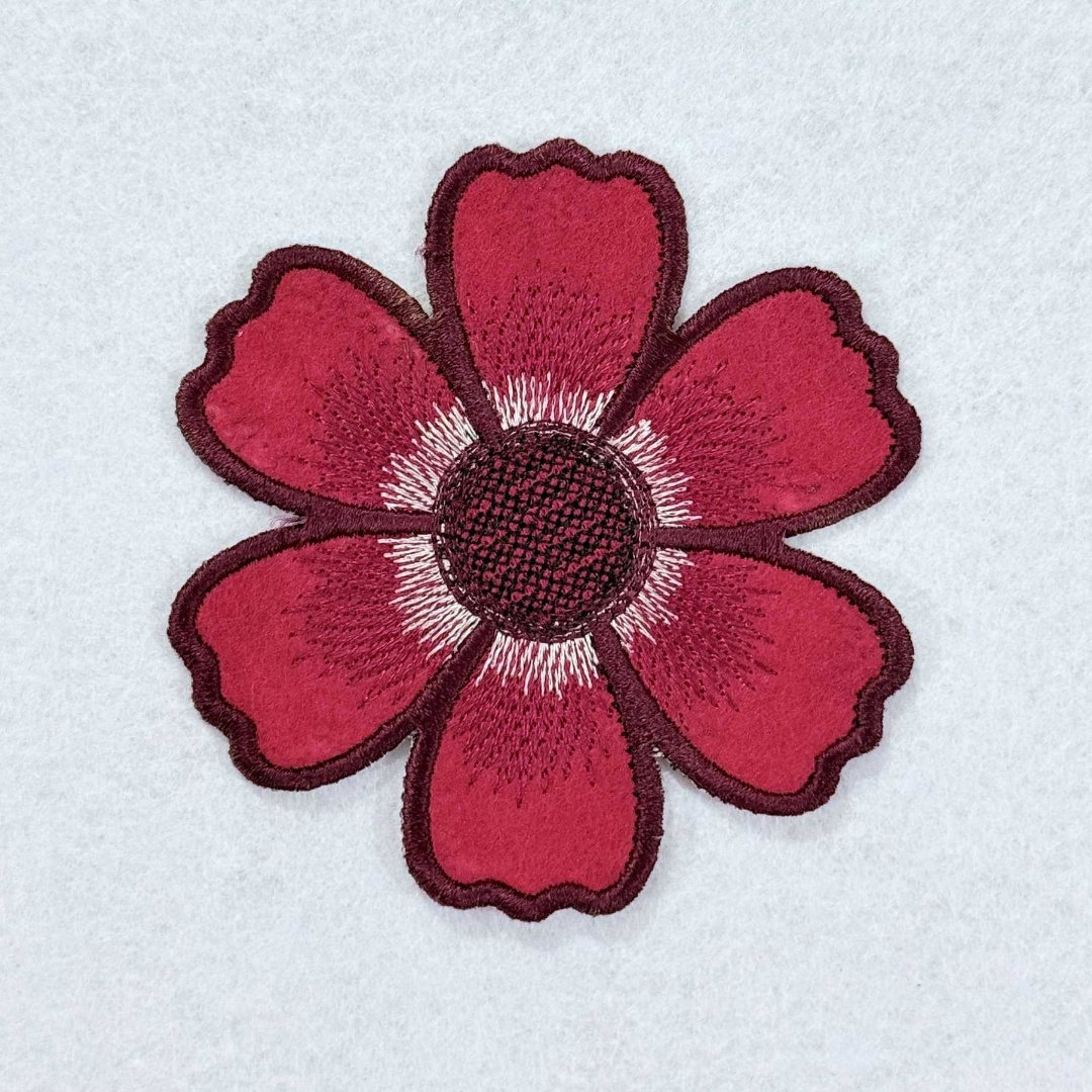 Red Flower ITH Coaster
