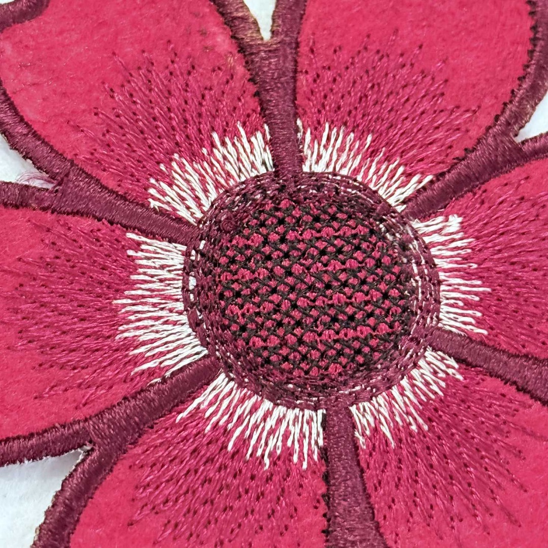 Red Flower ITH Coaster