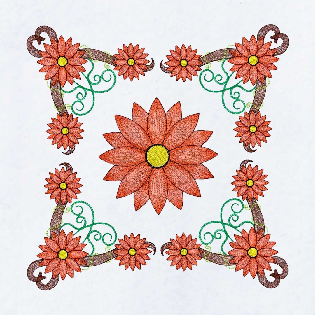 Floral Frame