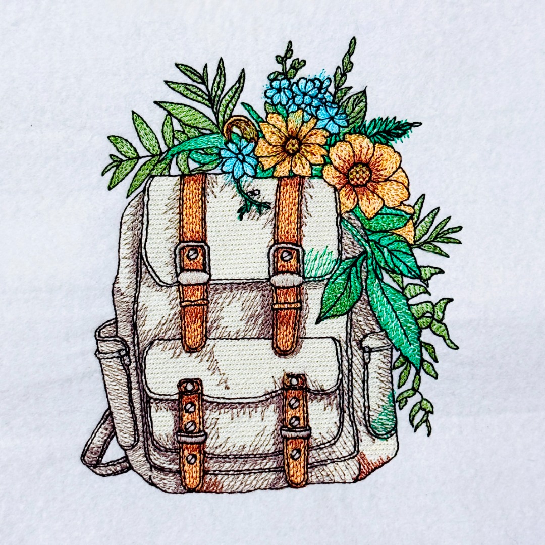 Floral School Bag Floral School Bag