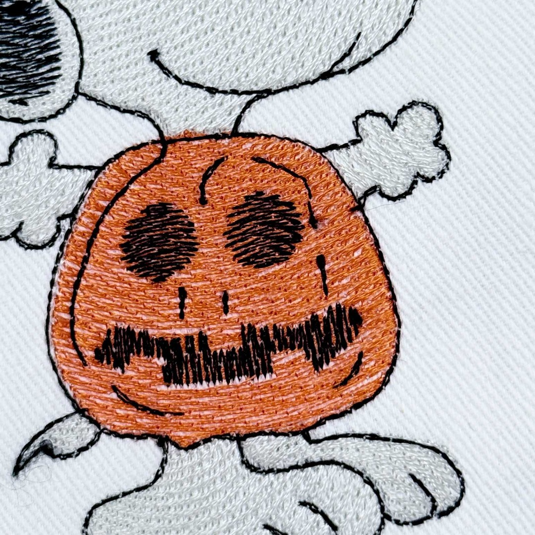 Nosey Dog as Jack o Lantern