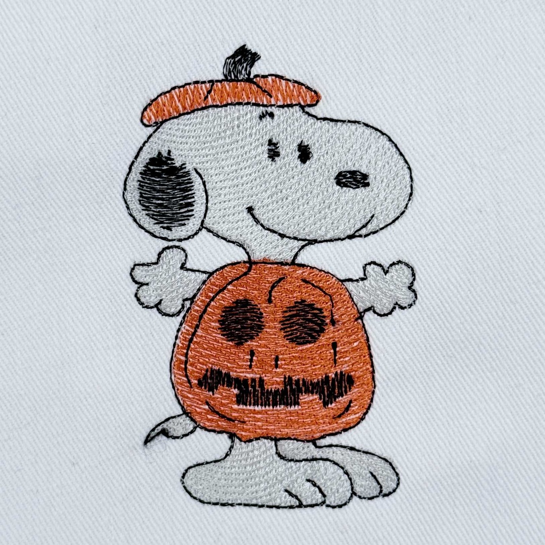 Nosey Dog as Jack o Lantern