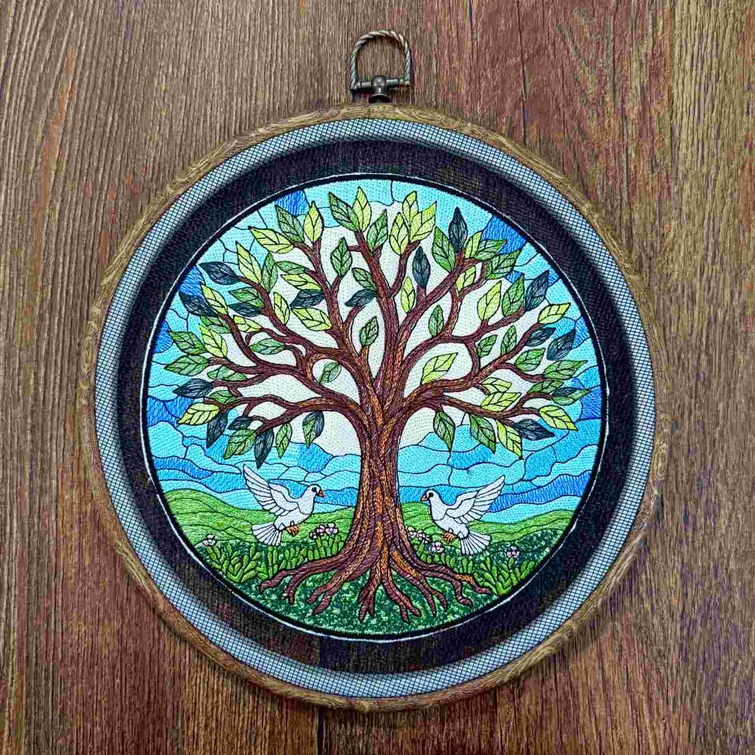 Tree Of Life Stained Glass Art