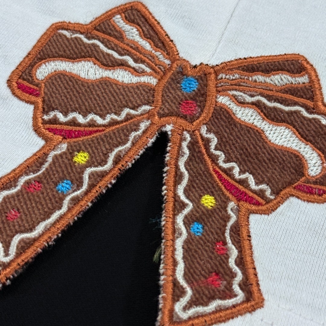 Gingerbread Split Bow Gingerbread Split Bow