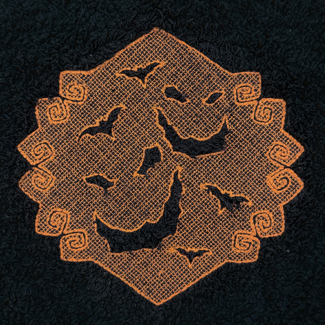 Embossed Halloween Bats Embossed Halloween Bats
