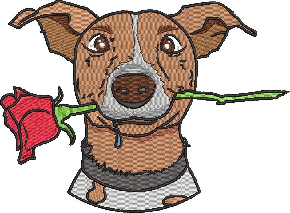 Rose In a Dog Mouth Rose In a Dog Mouth