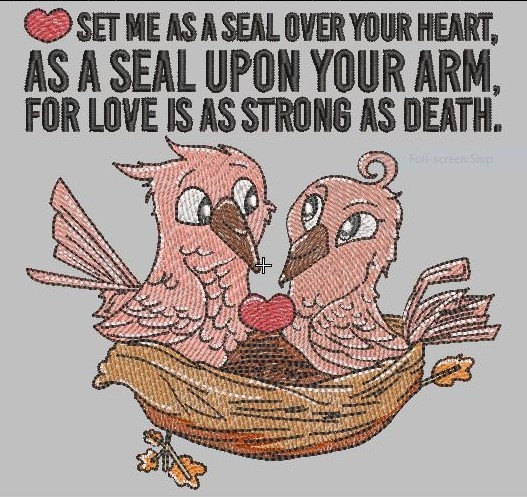 Love is Strong Birds Quote Love is Strong Birds Quote